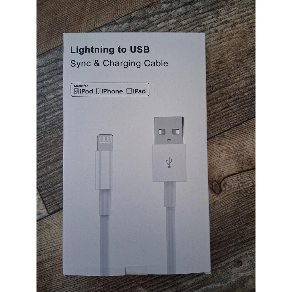 NEW! Pack of 4 Lightning iPhone/iPad/iPod Charging Cables
